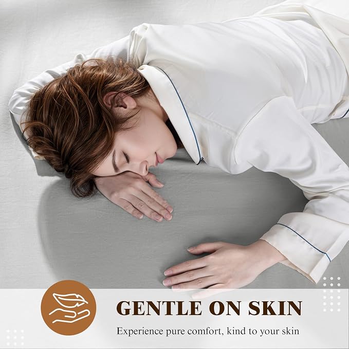 SONORO KATE 100% French Linen Fitted Sheet - Image 6