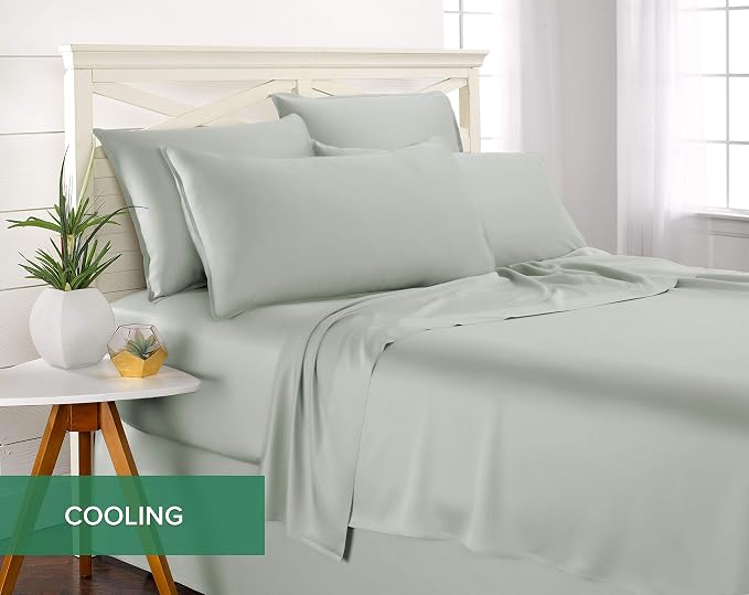 King Pillowcases by Pure Bamboo, Genuine 100% Organic Viscose Derived from - Image 5