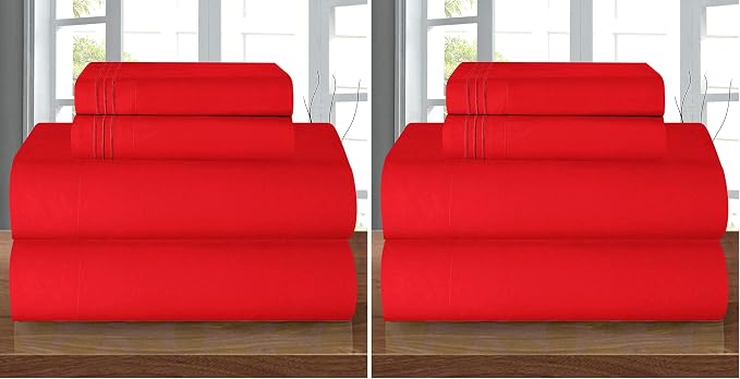 Elegant Comfort Luxury Soft 1500 Premier Egyptian 4-Piece Premium Hotel Quality by ELEGANTCOMFORT