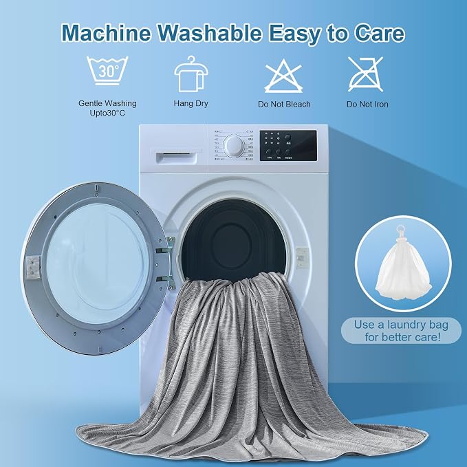KMUSET Cooling Blanket, Double Sided Summer Cooling Blankets - Image 7