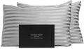 Fishers Finery 30mm 100% Pure Mulberry Silk Pillowcase Set, Quality Tested by FishersFinery
