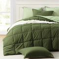 Homelike Moment Queen Comforter Set Olive Green, Lightweight Comforters Queen by HomelikeMoment