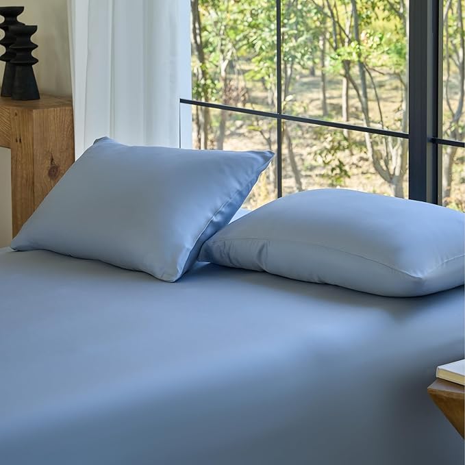 DOZ Pillowcase Set, 100% Viscose derived from Bamboo, Organically Grown by DOZ