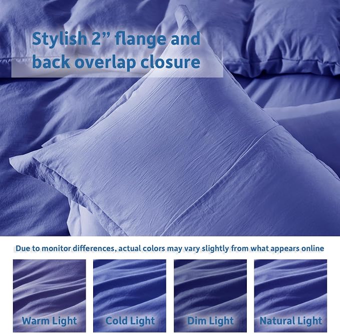 Nestl Royal Blue Duvet Cover Full Size - Image 8
