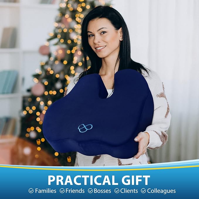 BlissTrends Seat Cushion, 5.2in Thick Memory Foam Cushions - Image 7