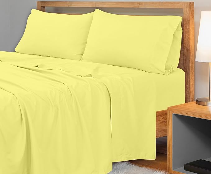 Royale Linens 300 Thread Count 100% Long Staple Combed Cotton Flat Sheet - Image 6