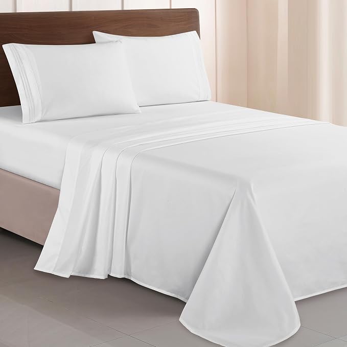Elegant Comfort Luxurious 1500 Premium Hotel Quality Microfiber Three Line by ELEGANTCOMFORT