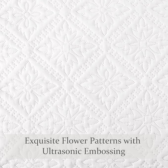 Exclusivo Mezcla Queen Quilt Bedding Set, Lightweight Soft Bedspreads Coverlets - Image 5