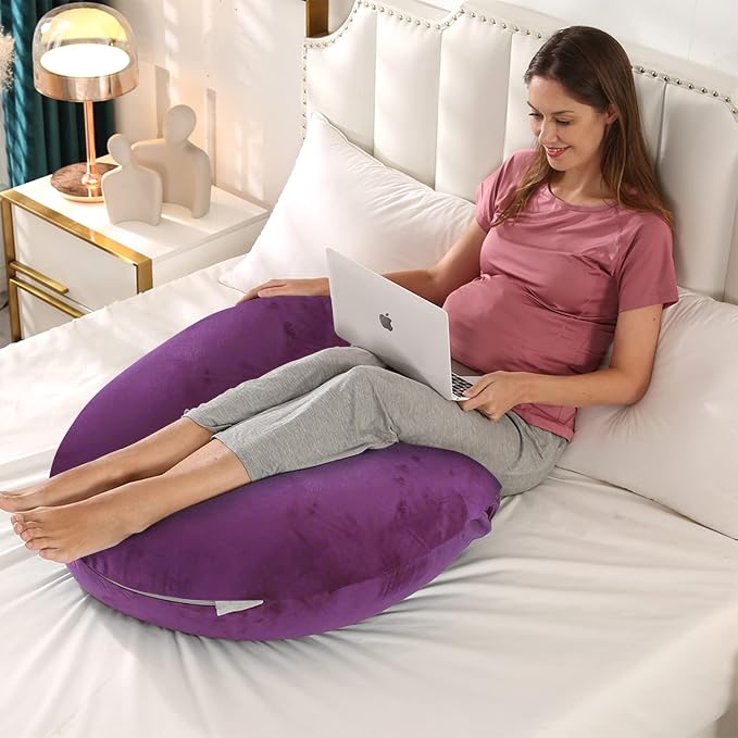 BATTOP Pregnancy Pillows for Sleeping, Maternity Body Pillow - Image 5