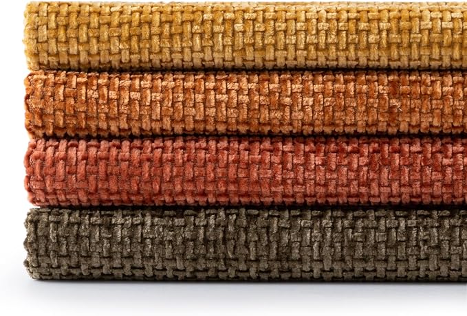 MIULEE Pack of 4 Orange/Yellow Couch Throw Pillow Covers 18x18 Inch Halloween - Image 7