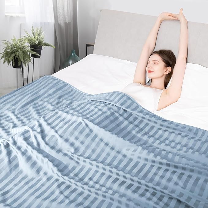 Elegear Revolutionary Cooling Blanket Queen, Absorbs Heat to Keep Body Cool by Elegear