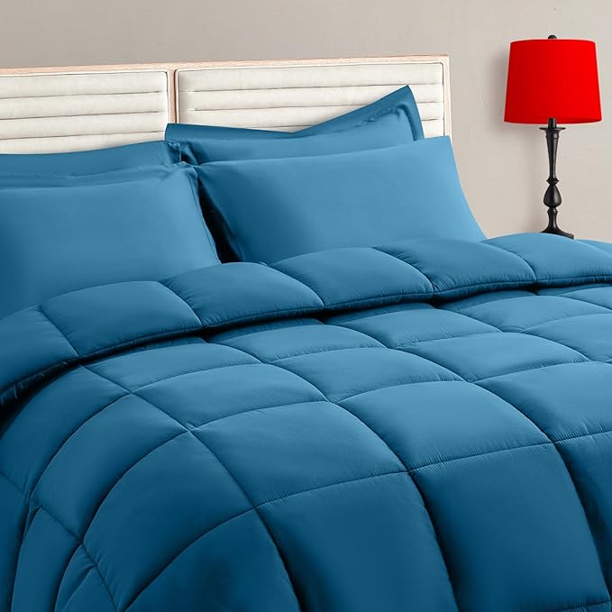 TAIMIT Teal Full Size Comforter Set by TAIMITBedingSets