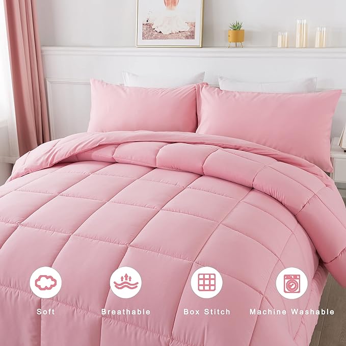DOWNCOOL King Size Comforter Set -All Season Bedding Comforters Sets - Image 3