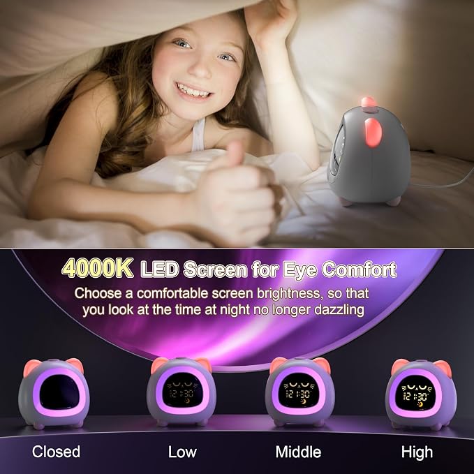 ANALOI Alarm Clock for Kids, Ok to Wake Clock for Kids - Image 7