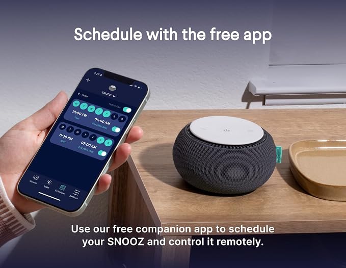 SNOOZ Smart White Noise Machine - Image 4