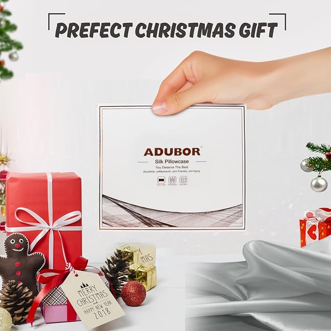 Adubor 100% Silk Pillowcase - Image 7