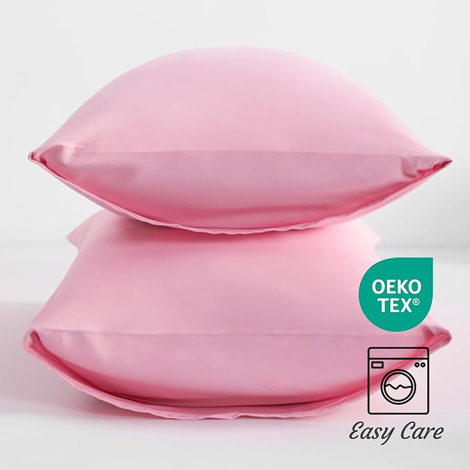 NTBAY Standard Pillow Cases Set of 2, 2 Pack Brushed Microfiber 20x26 Pillow - Image 5