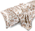 MR&HM Satin Body Pillow Cover, Soft and Breathable Body Pillow Case by MRHM