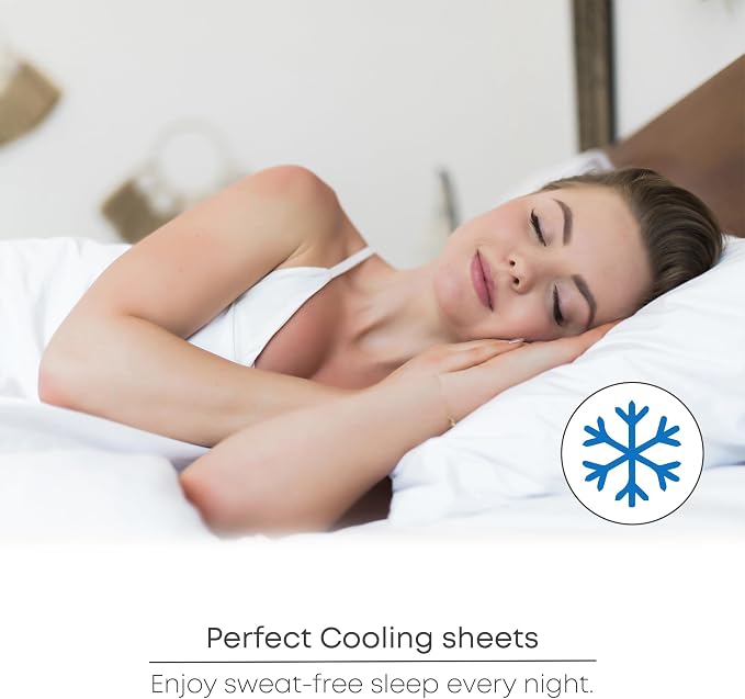 LINENWALAS Flat Sheet Only, Rayon Derived from Bamboo Top Sheet, Hotel Luxury - Image 7
