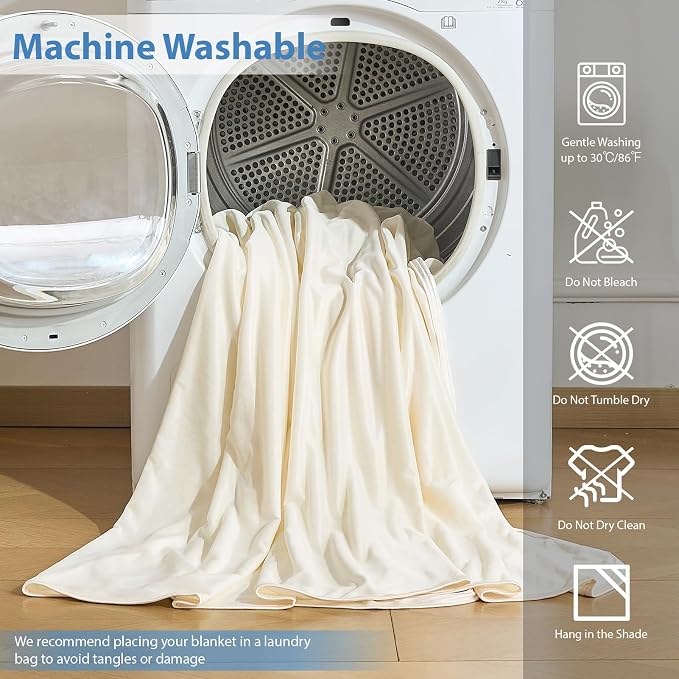 OIGAE Cooling Blanket for Hot Sleepers - Image 7