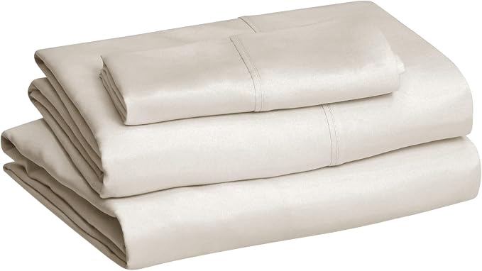 Amazon Basics Lightweight Super Soft Easy Care Wrinkle Free Breathable Brushed - Image 2