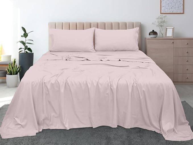 Royale Linens 300 Thread Count 100% Long Staple Combed Cotton Flat Sheet - Image 9