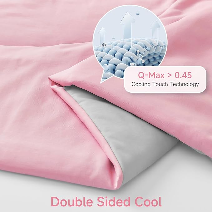 HOMFINE Cooling Comforter for Hot Sleepers - Image 3