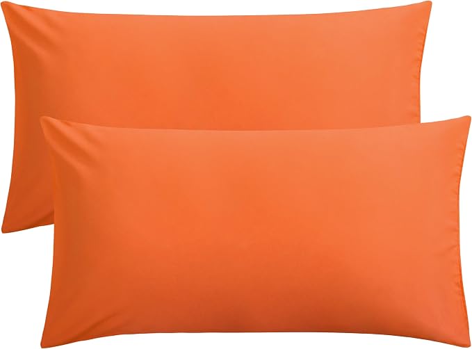 FLXXIE King Pillow Cases Set of 2, Soft Microfiber Pillow Covers by FLXXIE