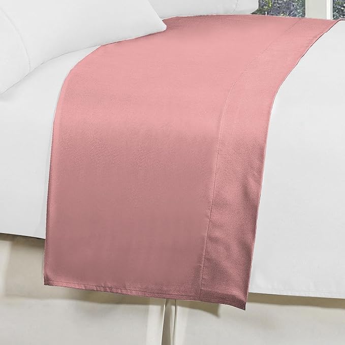 Elegant Comfort Premium Hotel Quality 1-Piece Flat Sheet, Luxury and Softest - Image 4