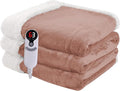 Heated Blanket Electric Throw Size 50''x60'' by Minervada