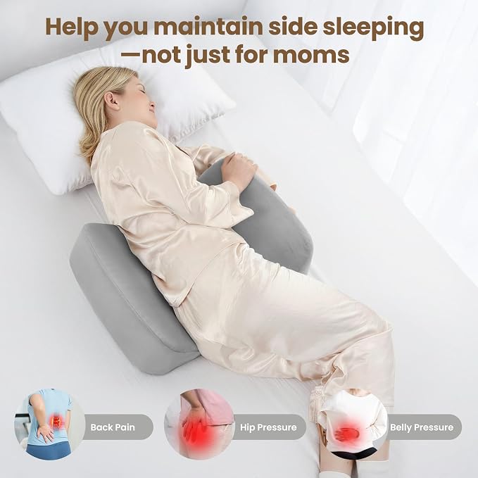 30°Adjustable Pregnancy Pillow – Portable Travel Maternity Pillow Wedge - Image 7