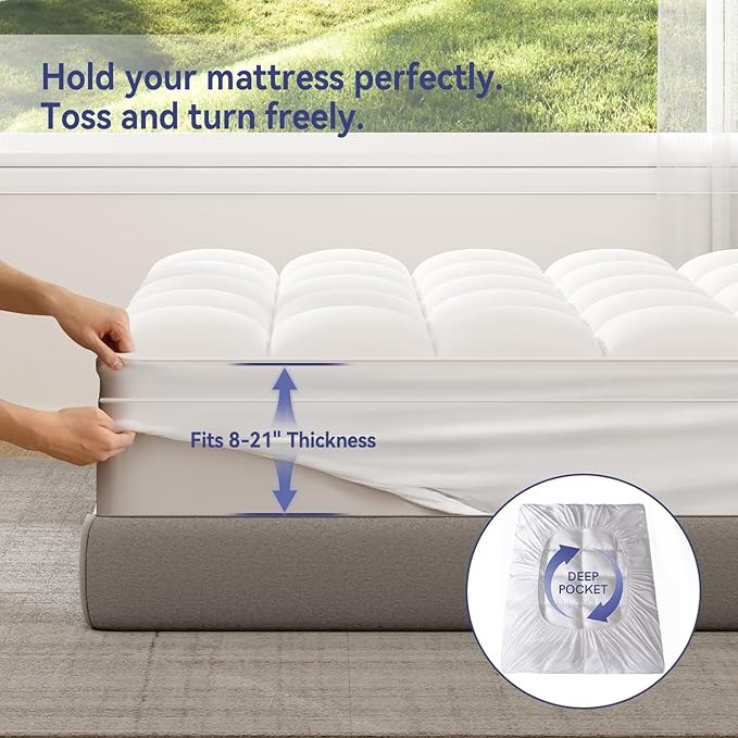 ELEMUSE RV Short Queen Mattress Topper - Image 7