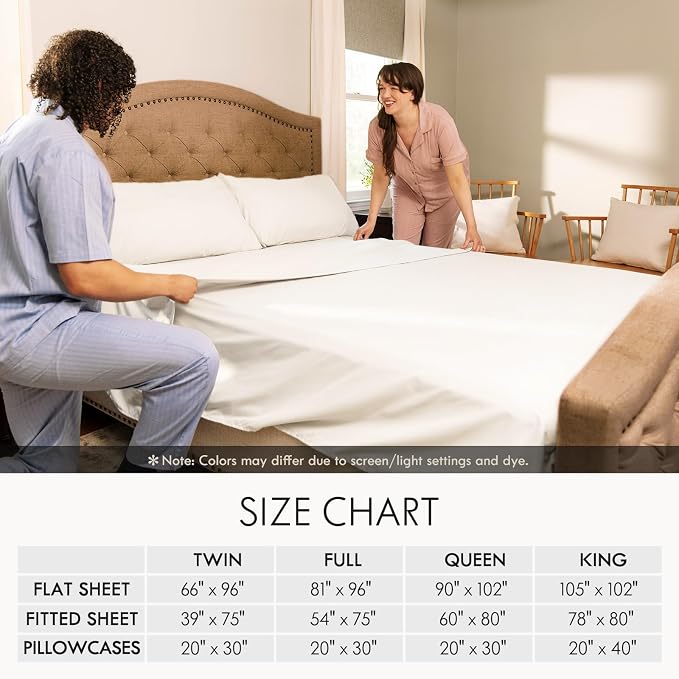 ClevaHome Queen Size Sheet Set - Image 7