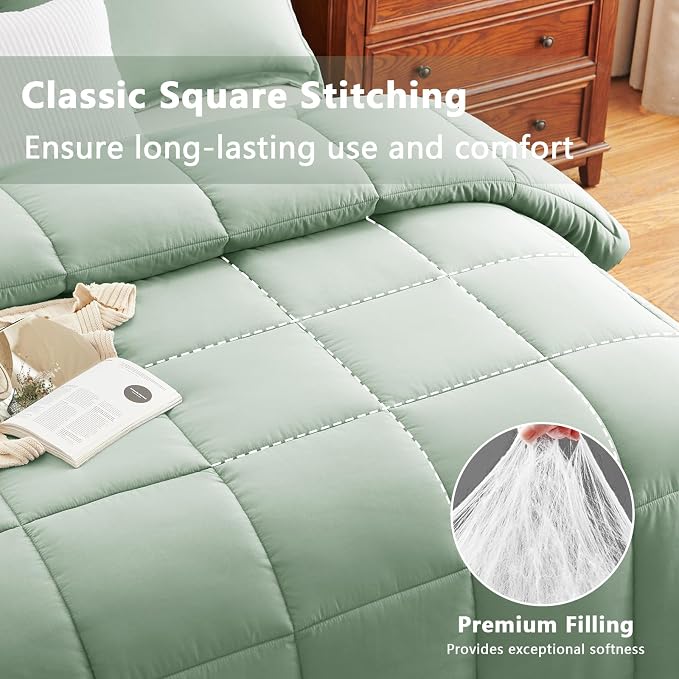 CozyLux King Size Comforter Set - Image 2