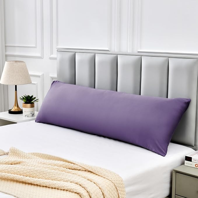 Warmstar Cotton Body Pillow Cover 1 Pack, 600 Thread Count Body Pillow case - Image 2