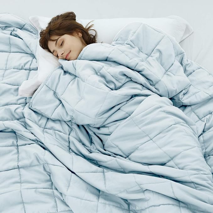 Weighted Idea Weighted Blanket for Adults Cooling Breathable Heavy Blanket by Weighted+Idea