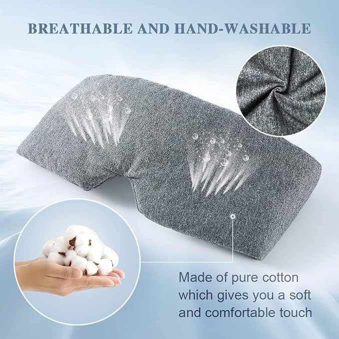 FRESHME Cotton Eye Mask for Sleeping in Gift Box - Image 6