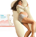 Frida Mom Full Body Support Pregnancy Pillow, Cooling Pregnancy Pillow by Frida