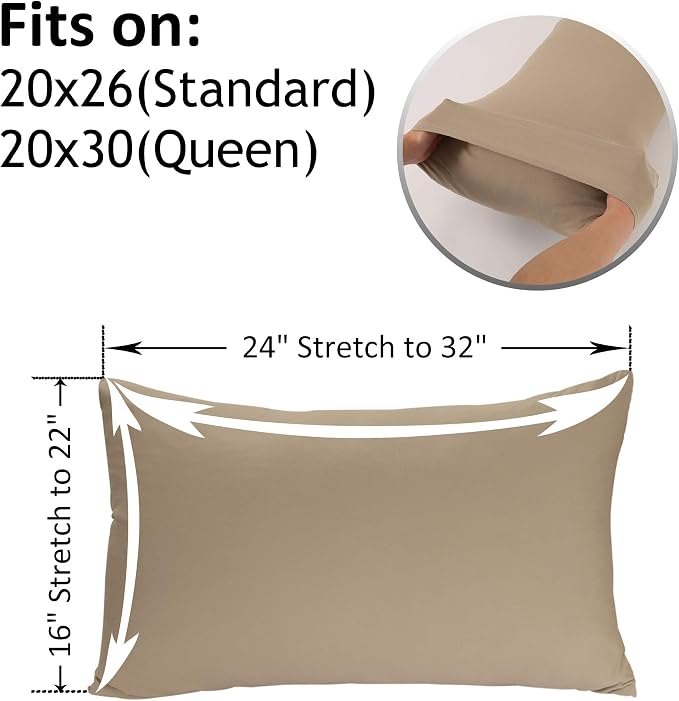 2-Pack Stretch Pillow Cases - Image 3