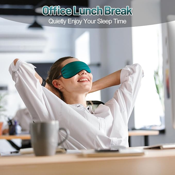 Sleep Mask, Silk Eye Mask for Sleeping - Image 6