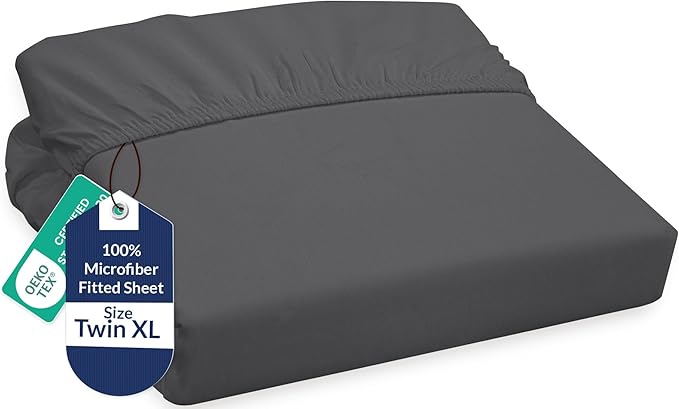 Royale Linens Fitted Sheet Twin XL by ROYALELINENS