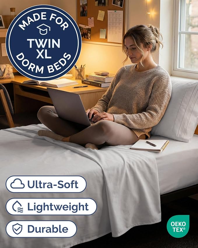 Twin XL Size 3 Piece Sheet Set - Image 2