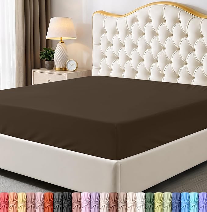 Utopia Bedding Queen Fitted Sheet by UTOPIABEDDING