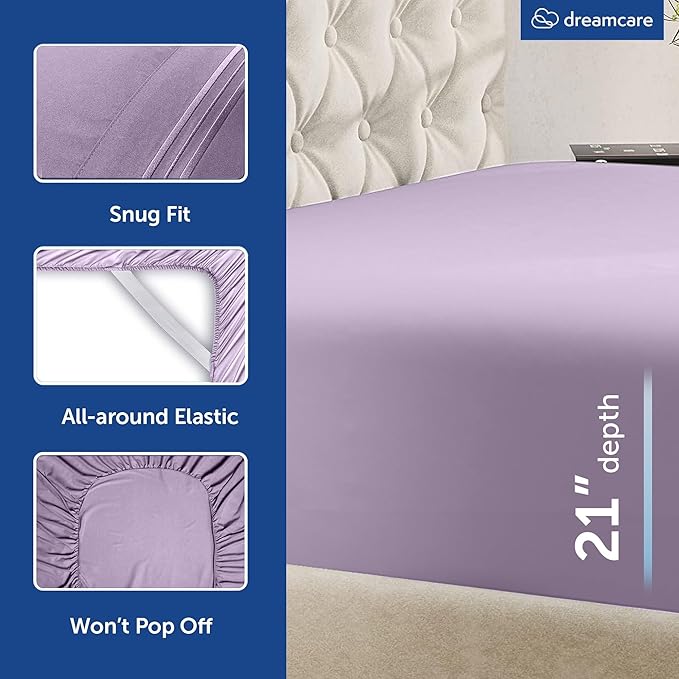 DREAMCARE Queen Sheet Set - Image 6