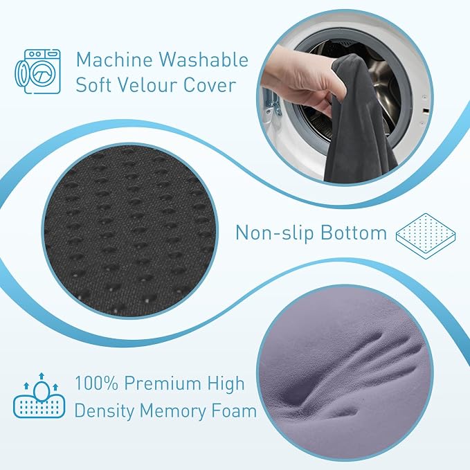 BlissTrends Seat Cushion, Thick Memory Foam Cushions - Image 3