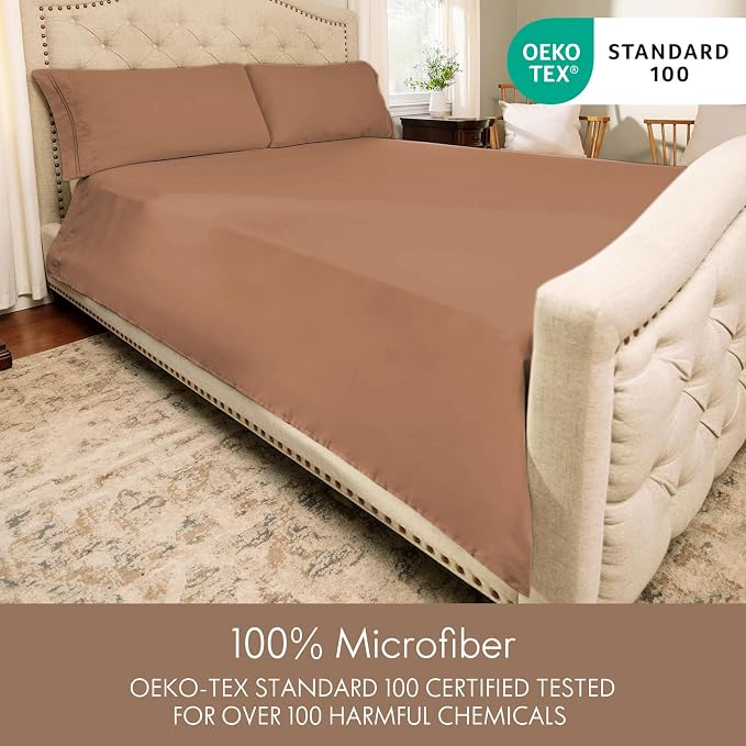 ClevaHome Sheets Twin Size Bed Set - Image 6