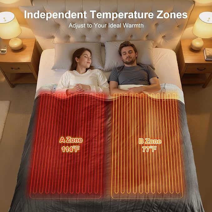 Heated Blanket Queen Size - Image 2