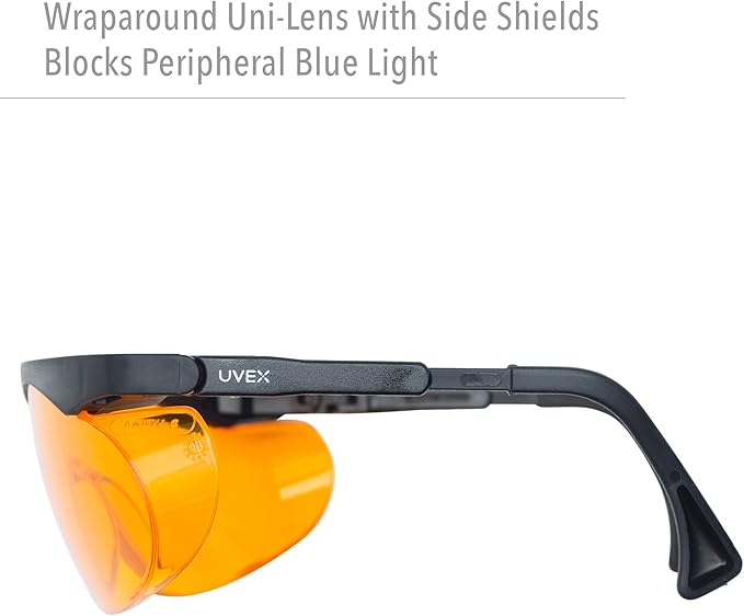 Honeywell Uvex Ademco Skyper Blue Light Blocking Computer Glasses - Image 5