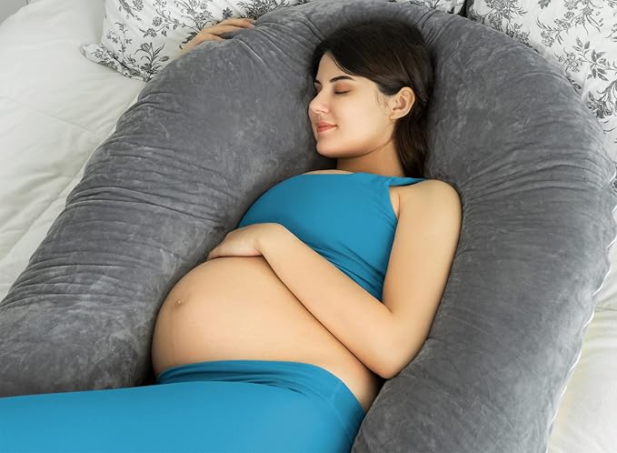 QUEEN ROSE Pregnancy Pillows for Sleeping, U Shaped Body Pillow for Pregnancy - Image 4