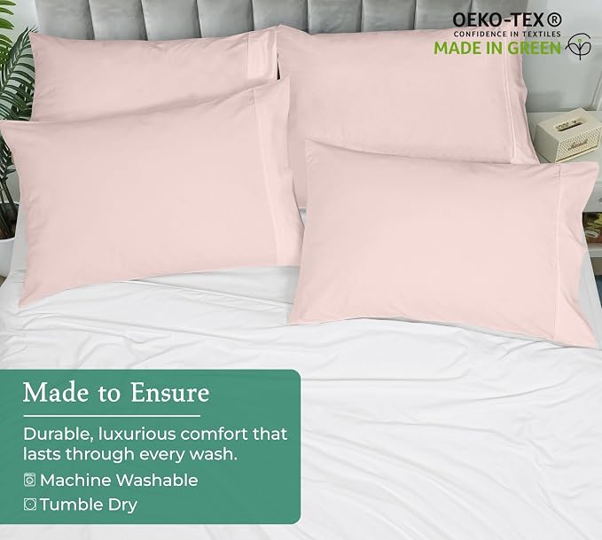 Royale Linens King Pillowcase Set of 2 - Image 8